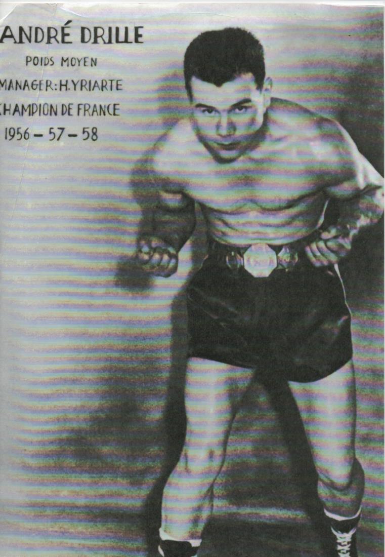 Andre Drille - Champion France - 56-57-58